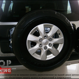 Чехол запаски на Mitsubishi Pajero